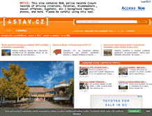 Tablet Screenshot of 4stav.cz